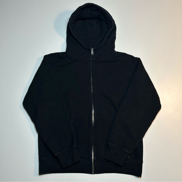 TNA Tops - Tna Aritzia Cozy Fleece Perfect Full Zip Hoodie Black Size S